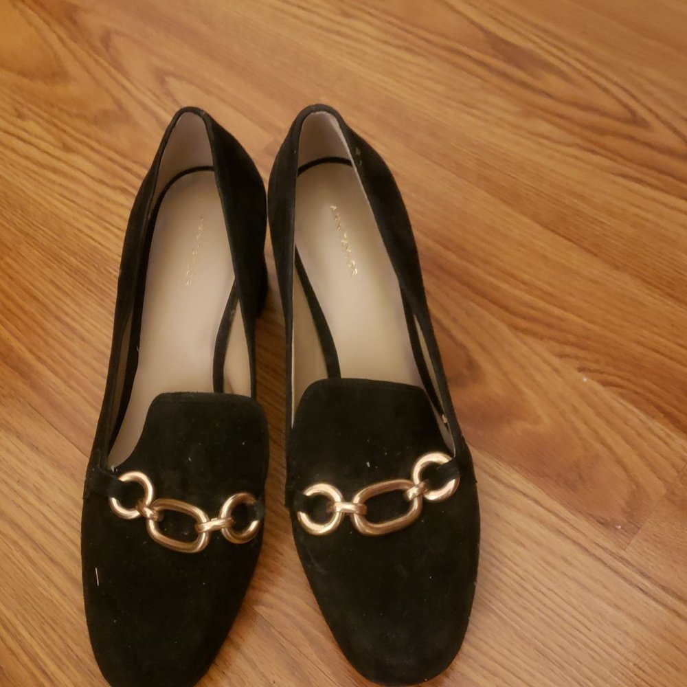 Ann Taylor Heeled Loafers